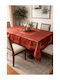 Față De Masă Cu Broderie Burgundy-Auriu 160x220 Cm