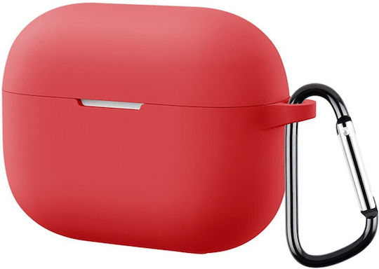 Husă Din Silicon Cu Cârlig Roșie Pentru Huawei FreeBuds SE 4