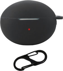 Husă Din Silicon Cu Cârlig Neagră Pentru Huawei FreeBuds 6i