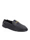 Leather Women's Moccasins in Black Colour
