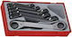 Teng Tools 6-Teiliges Deutsche Polygon-Schlüssel Set 116700105