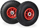 Relaxdays 2x Sack Truck Wheel Puncture-proof So...