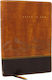 Peace Of God Bible: Discover And Experience God's Shalom Throughout The Bible (nkjv, Brown Leathersoft, Red Letter, Comfort Print)