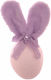 Egg Bunny Cream Lilac 22cm