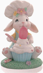 Kaninchen Dekoration Olyresin Zaharoplastis 15cm