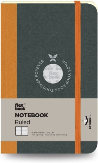 The Writing Fields 21000 Σημειωματάριο Ριγέ Πορτοκαλί