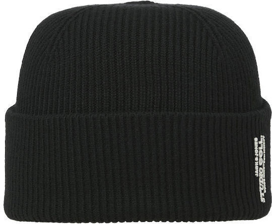 Beanie Herren Strickmütze in Schwarz