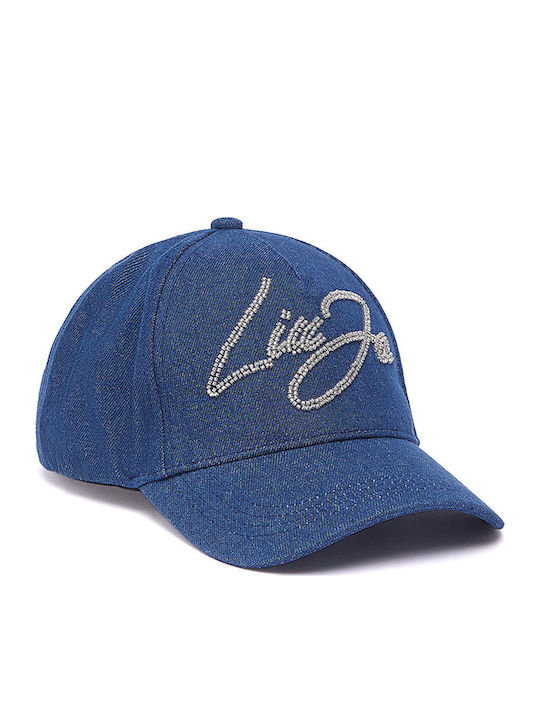 Liu-jo Baseball Деним Дамска Шапка Джокей Джинсово Синя 2a6027d0001-00737