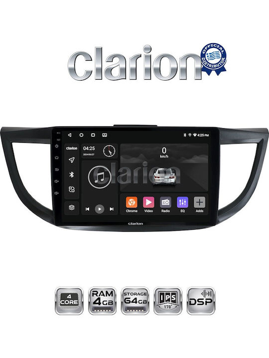 Clarion Auto-Audiosystem Für Honda CR-V 2013>2017 Bluetooth USB Eingebautes Wi-Fi GPS Apple CarPlay Android Auto