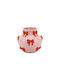 Beauty Home Βάζο Κορδέλες – Ροζ Πορτοκαλί 14,5×14,5x13cm Beauty Home