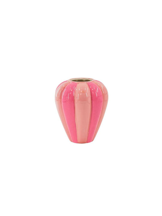 Beauty Home Vase Wirbel – Neon Rosa Offenes Rosa 20x20x21,5cm