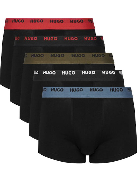 Boss Herren Boxershorts Schwarz 5er Pack