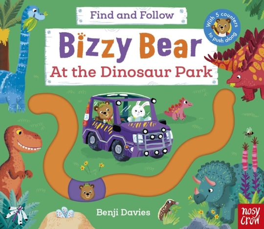 Bizzy Bear Find And Follow: At The Dinosaur Park - Nosy Crow Ltd - Board Book