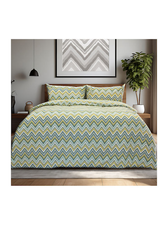 Lino Home Cotton Duvet Cover Set 165x245cm Sing...