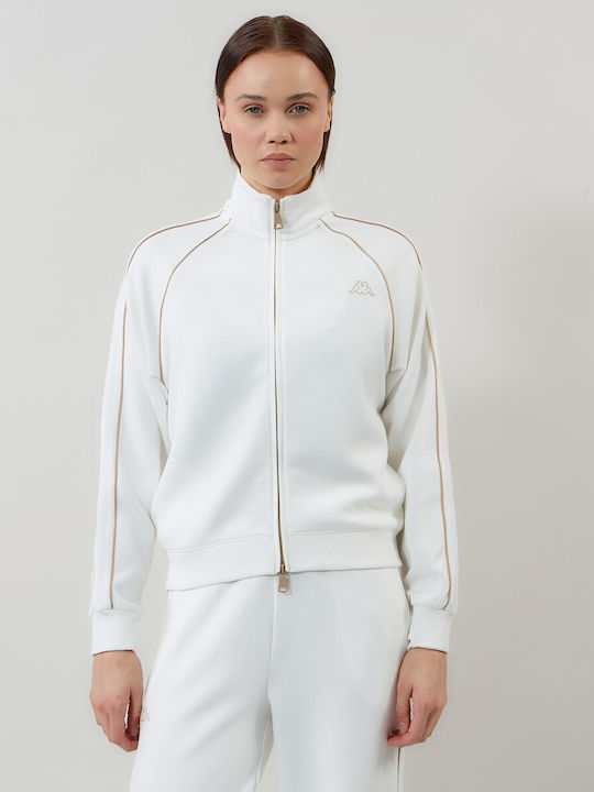 Kappa Gabri Women's Sweatshirt Cardigan White 1...
