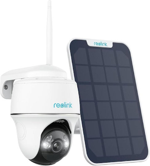 Reolink Argus PT IP Κάμερα Παρακολούθησης Wi-Fi Full HD+ 5MP Αδιάβροχη Μπαταρίας με Αμφίδρομη Επικοινωνία