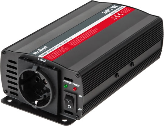 Rebel Car Inverter Modified Sinewave 300W for Converting 24V DC to 230V AC