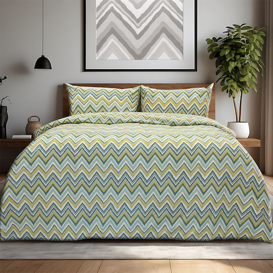Lino Home Flots Σετ Σεντόνια Υπέρδιπλα 240x260εκ. 4 (4τμχ)