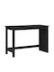 vidaXL Schreibtisch Aus Massivholz Schwarz 112x50x75cm