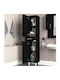 Selina Kitchen Tall Cupboard Sencron Black 35x31x179cm