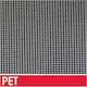 Patco Pet Friendly Fixed Door Mosquito Net Made of Gray Plastic