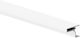 Profil Gola Top Hängend Emuca 2350mm Paneel Dicke 19mm Weiß