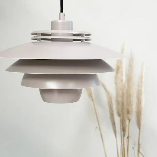 Selected by Pragmatic Lumini Suspendate Bej LED Cu Lumină Alb Cald 30x30x24cm Selected by Pragmatic Lumini Suspendate Bej LED Cu Lumină Alb Cald 30x30x24cm