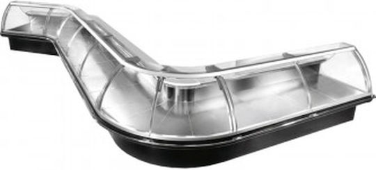 Inox Production Месарска Витрина Височина125xШирина135xДълбочина118см