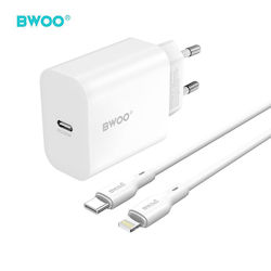 BWOO CDA233 20W with USB-C - Lightning Cable BWOO CDA233 20W with USB-C - Lightning Cable