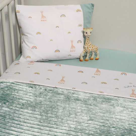 Sophie La Girafe Bettbezug Grün 140x100cm 46-6736/503