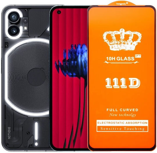 Alista Home 0.3mm Tempered Glass Negru Folii Protectie Telefoane Nothing Phone 1