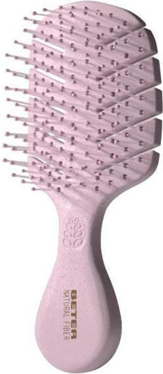Beter Fiber Mini Hair Brush Pink
