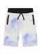 Kids Fabric Shorts/Bermuda Blue