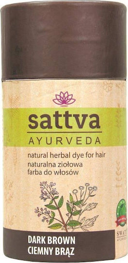 Sattva Sattva Henna Kein Ammoniak Dunkelbraun 150g
