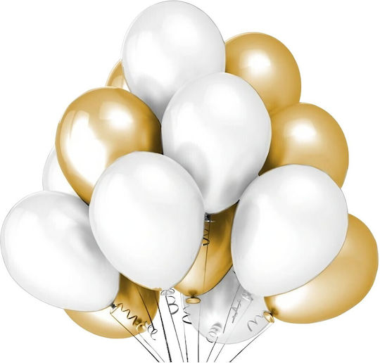 Set 10 Latex Luftballons Weiße 23cm