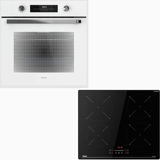 Teka HSB Counter Top Oven 70l with Induction Hobs W59.5cm White