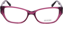 Guess Eyeglasses Women Lens Bridge Temple 52 16 140 Mm Gu2408-o24 Guess Eyeglasses Women Lens Bridge Temple 52 16 140 Mm Gu2408-o24