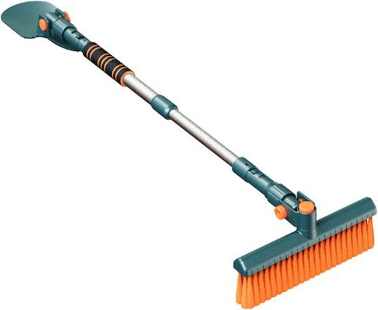 Răzuitor de Gheață Auto Două Capete Alista Home Dezghețare Auto Mâner Lung Ergonomic Detasabil Geamuri Caroserie Ușor de Folosit 48 Cm 78 Cm Verde Închis