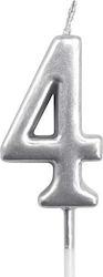 Cake Kerze Alista Home Nummer 4 Modell Party 4....