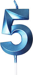 Number 5 Candle Alista Home Diamond Model 5 X 3...
