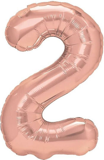 Anzahl 2 Folie Rose Gold 40cm