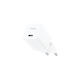TTEC Wireless Charger GaN With USB-C Port 20W Power Delivery White SmartCharger