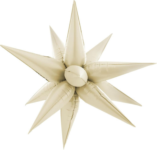 Balloon Star Foil Jumbo Transparent 66cm