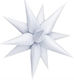 Alista Home Luftballon Stern Folie Jumbo Weiß 66cm