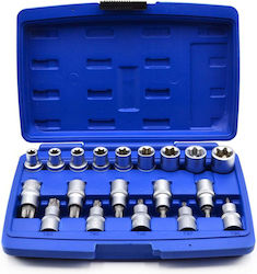 Geko Set 19 Chei Torx