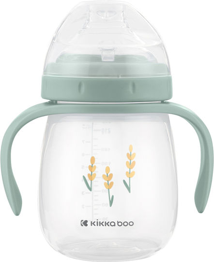 Kikka Boo Sleepy Sheep Εκπαιδευτικό Μπιμπερό Σιλικόνης με Λαβές για 6m+ 240ml