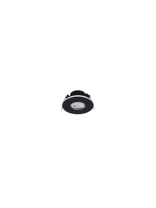 Φωτιστικό Χωνευτό Trio Lighting Lamont 635310132 Μαύρο Ματ Black Mat 3000k