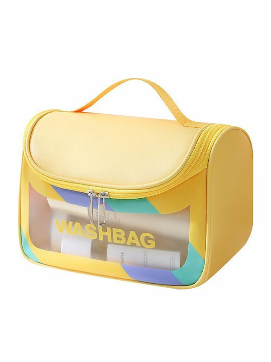 Geantă Cosmetică De Călătorie Alista Home Impermeabilă Mată Translucidă 22 X 16 X 14 Cm Galbenă Geantă Cosmetică De Călătorie Alista Home Impermeabilă Mată Translucidă 22 X 16 X 14 Cm Galbenă