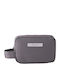Neseser Makeup Alista Home Mâner Material Impermeabil Cosmetice 16 X 11 X 7 Cm Gri
