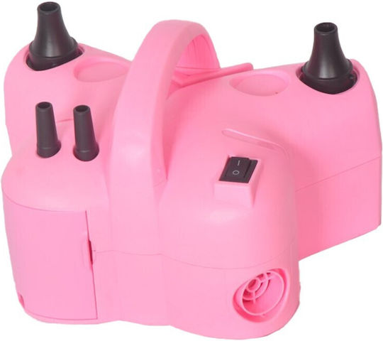 Pompă Electrică de Umflat Baloane Alista Home Două Ieșiri 220v 600w Accesorii pentru Petreceri Roz